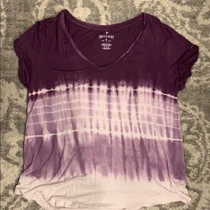 Purple tie-dye shirt 💜